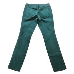 Loft Womens Modern Skinny Jeans Dark Teal size 26/6 10177